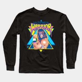 Ultimate Warrior Retro Triangle Warrior Long Sleeve T-Shirt